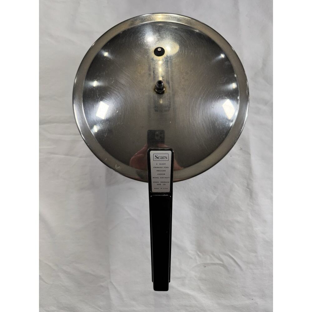 Sears 4 Quarts Pressure Cooker Model 620 Made In The USA